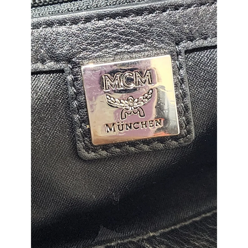 MCM Honshu Tantris Studded Backpack Black
